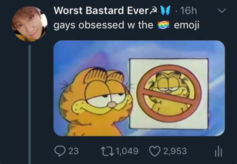 Gays Obsessed With The 🏳️‍🌈⃠ Emoji Emoji Know Your Meme
