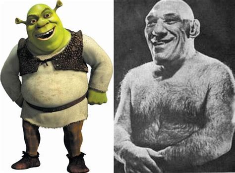 Maurice Tillet Became A Model For Shrek Character 14 Pics