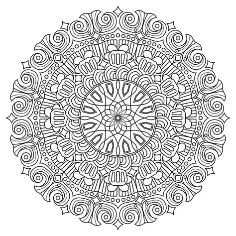 Mandala Madness Series2 Book3 Printable Pdf Coloring Pages By