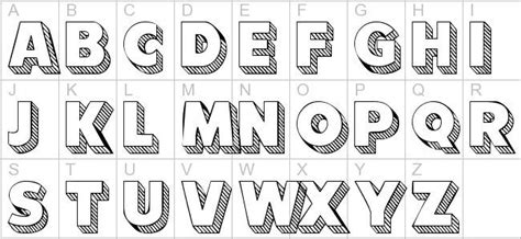 Start with simply drawing out your desired letter. Block letter fonts, Lettering alphabet, Block lettering