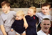 Wayne and Coleen Rooney share adorable snap of their four sons looking ...