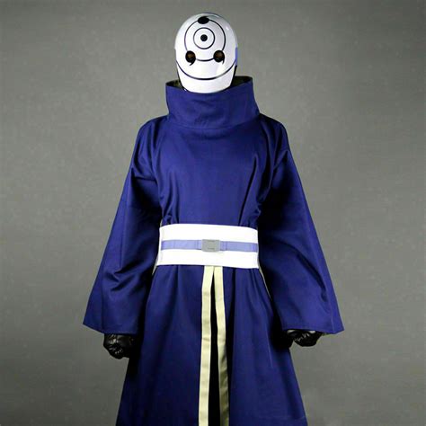 Ninja Tobi Obito Uchiha Madara Uchiha Cosplay Costume Full Setgloves