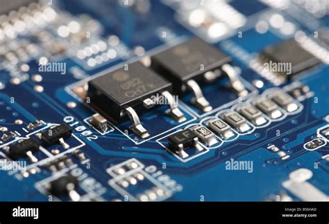 Computer Chip Stock Photo Alamy