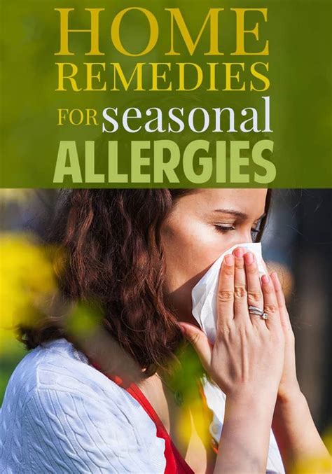 Blog Home Remedies For Seasonal Allergies Pin Five Spot Green Living