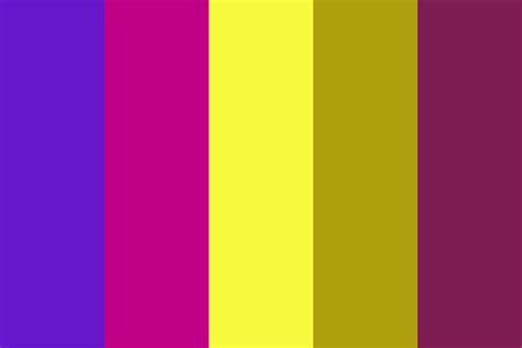 Purple And Yellow Color Palette