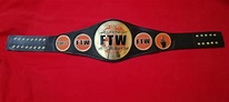 TAZ FTW Heavyweight Championship Belt In Thick Plates & Real | Etsy