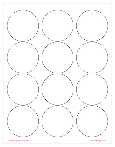 2.5 inch Circle - Labelsdesign.com
