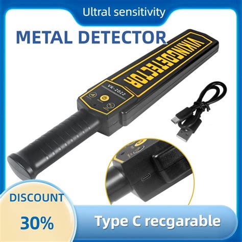 Portable Hand Held Security Metal Detector Scanner China Metal