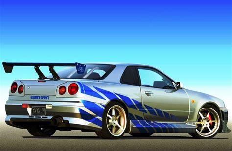 Paul Walker Skyline R34 Wallpapers - Wallpaper Cave