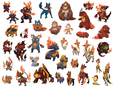 All Fire By Daniel Dna On Deviantart Pet Monsters Pokemon Plant Monster