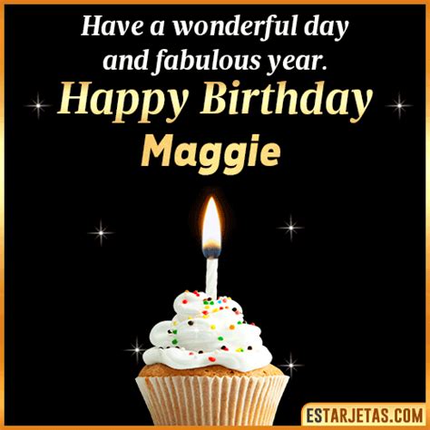 Feliz Cumpleaños Maggie Imágenes  Tarjetas Y Mensajes