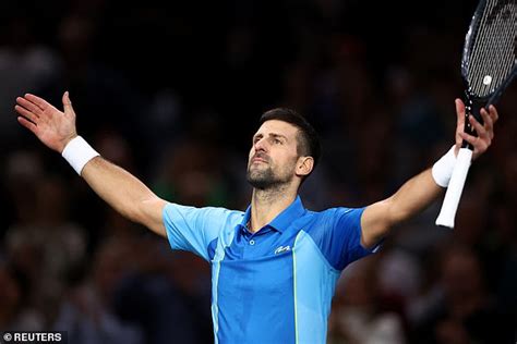 Novak Djokovic Is Booed By Crowds At The Paris Masters For The Second