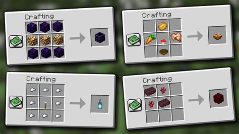 10 More Crafting Recipes You Didnt Know About In Minecraft Youtube