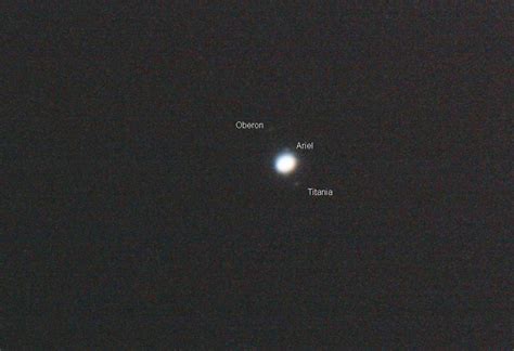 Moons Of Uranus Kevin Sky And Telescope Sky And Telescope