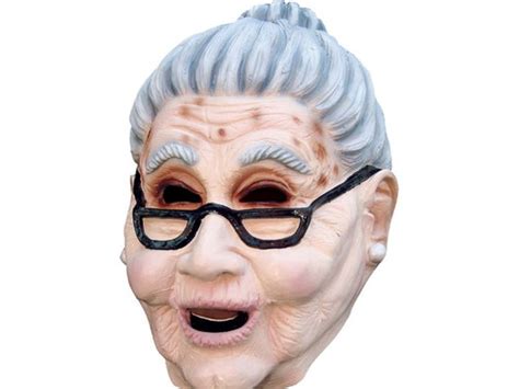Grandma Mask Embrace The Wisdom Of Age With This Realistic Old Lady