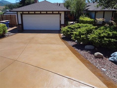 What safety equipment do i need before i can safely start working with acid? Resurfaced Driveway Concrete Driveways Concrete Product ...