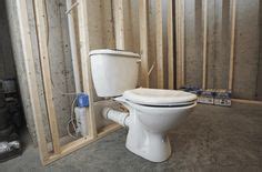 To complete your basement toilet installation, set the tank on the toilet and secure it in place. All About Basement Bathroom Systems in 2018 | basement ...