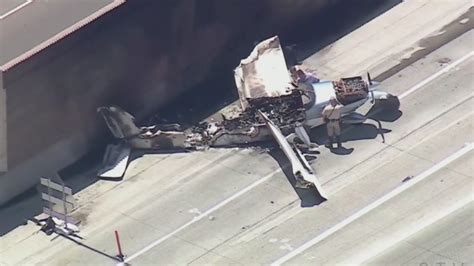 Plane Crash Lands On California Freeway Ctv News