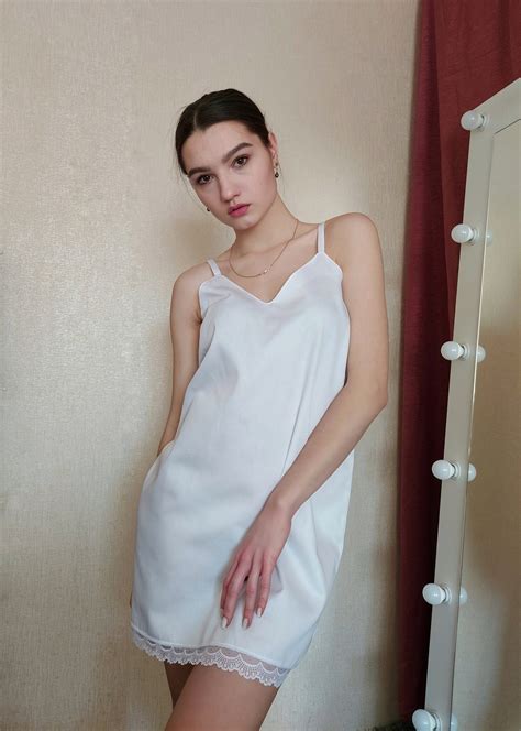 White Nightie Premium Organic Cotton Handmade Nightgown Etsy