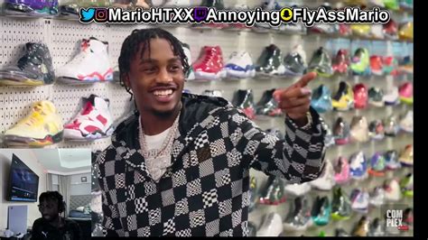 Annoyingtv Watches Lil Tjay Goes Sneaker Shopping With Complex Youtube