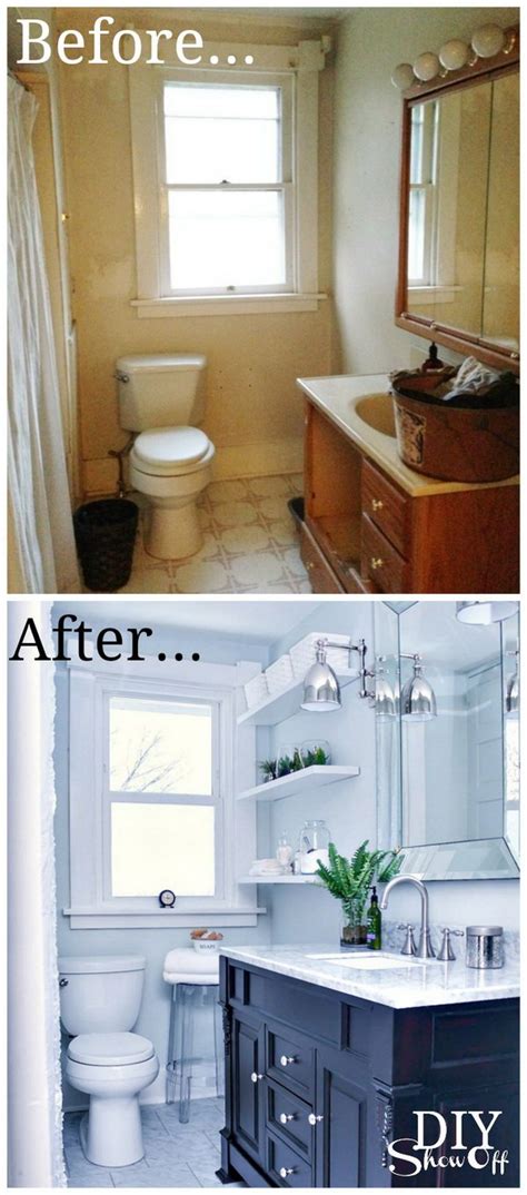 Here are 37 small bathroom makeovers to give your bathroom the attention it deserves. Before and After Makeovers: 20+ Most Beautiful Bathroom ...