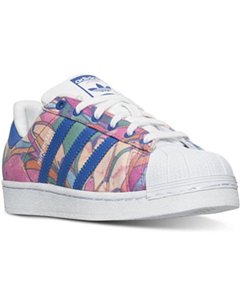 Nike is among the best women's tennis shoes brands. adidas Women's Superstar Farm Casual Sneakers from Finish ...