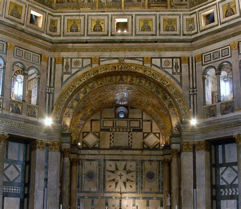 The Baptistery Of Saint John Patron Saint Of Florence