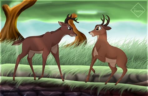 Ronno And Bambi By Fanta Chan On Deviantart Disney Art Disney