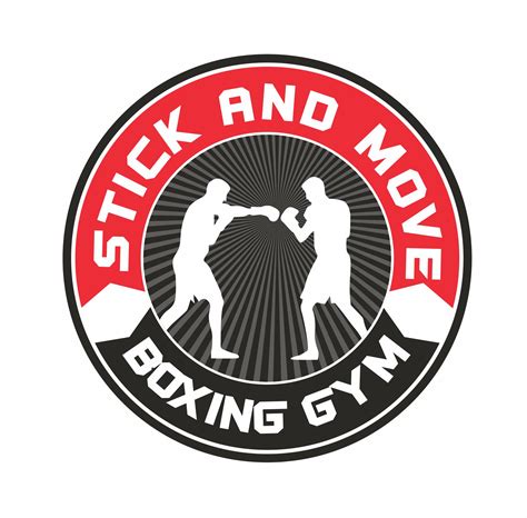 Logo Stick And Move Boxing Gym