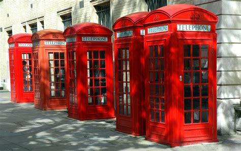 London England Red Phone Booths Photo By John Ecker Pantheon