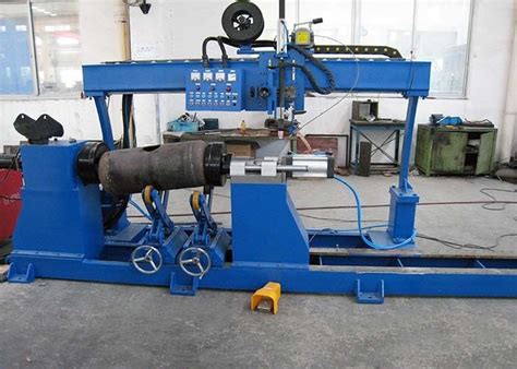 TIG MIG Automatic Circular Seam Welding Machine With Customized Voltage