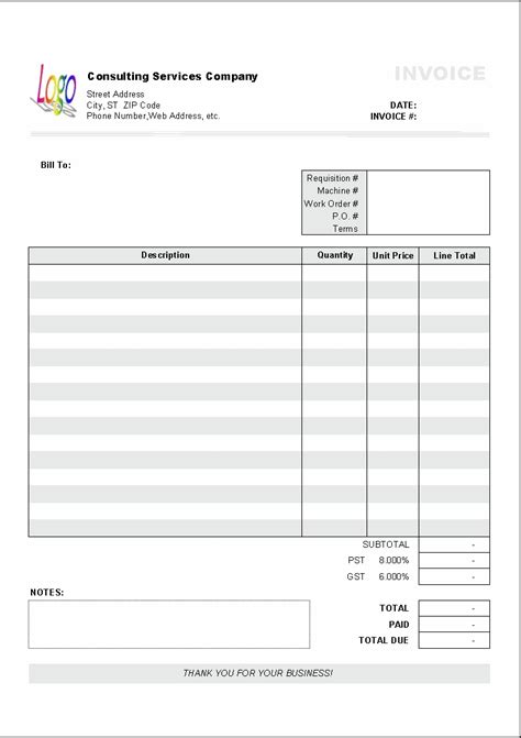 Free invoice maker is your new team mate. Blank Invoices To Print * Invoice Template Ideas