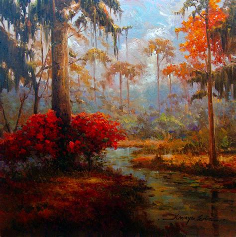 Avery island louisiana landscape photograph by chuck kuhn. St Charles Stream - Louisiana Swamp Delta Landscape ...