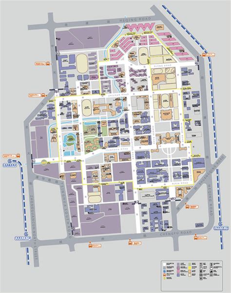 Campus Map Tsinghua University