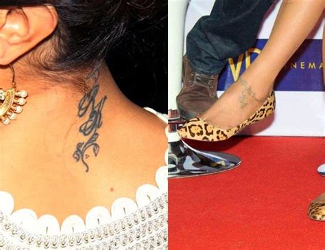 Deepika padukone removes ranbir kapoor's tattoo from neck; Tattoos for Dipika Padukone #bollywoodTattoos | Deepika padukone, Dipika padukone, Tattoos