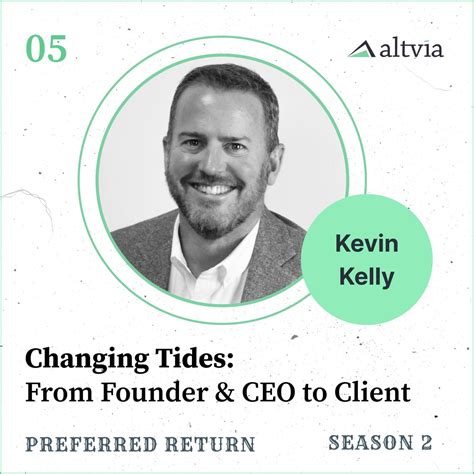 Changing Tides From Founder And Ceo To Client Preferred Return