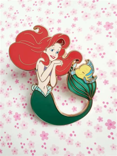 disney fantasy pin ariel and flounder the little mermaid bff series limited ed £85 00 picclick uk