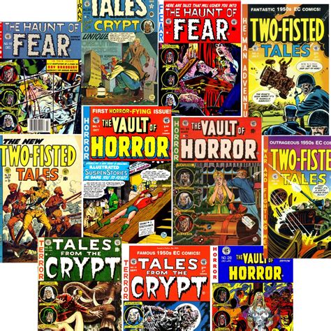 Golden Age Ec Comics Tales From The Crypt Haunt Of Fear Complete Run Vol Descarga Digital
