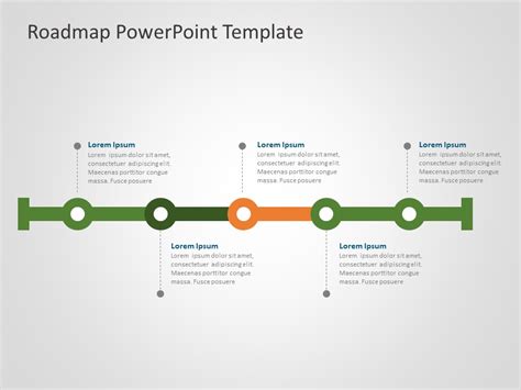 Amazing Editable Roadmap Template Powerpoint Product