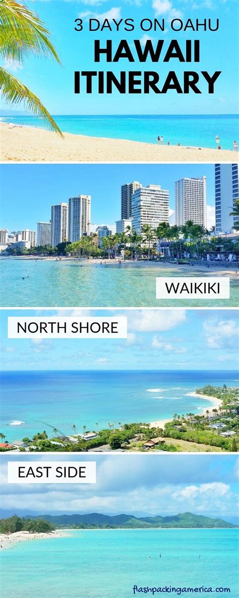 3 Days Oahu Hawaii Itinerary Without A Car For Trip To Honolulu 🌴 Hike