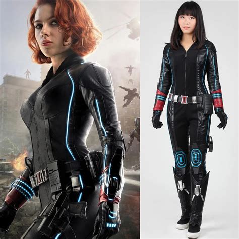 The Avengers Black Widow Natasha Romanoff Halloween Cosplay Costume Fashion Spezielle Anlässe