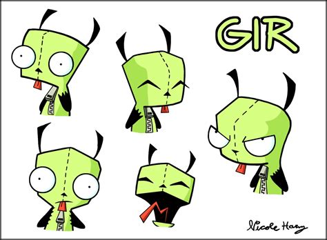 Imagen Zim And Gir Mostly Gir Invader Zim 28283280 1475 1086