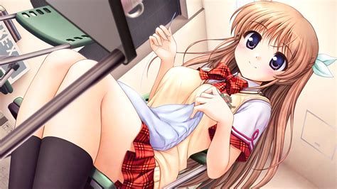 August Bekkankou Daitoshokan No Hitsujikai Shirasaki Tsugumi Game Cg