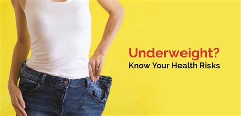 Underweight Know Your Health Risks Nh Assurance