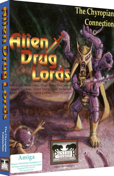 Alien Drug Lords The Chyropian Connection Images Launchbox Games Database