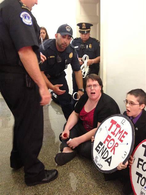 Eight Getequal Activists Arrested During Sit In At Speaker John Boehner