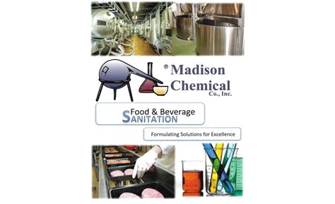 New Madison Chemical Literature Details Food Beverage Sanitation