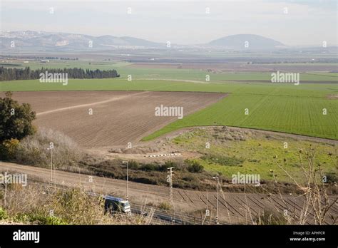 Stock Photo Of The Jezreel Valley Northern Israel Stock Photo Alamy