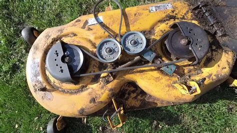 How To Replace The Drive Belt On A Cub Cadet LT1050 Step By Step