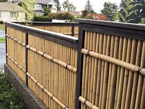 10 Simple Bamboo Fence Ideas For Your Garden Bamboo Fence Japanese